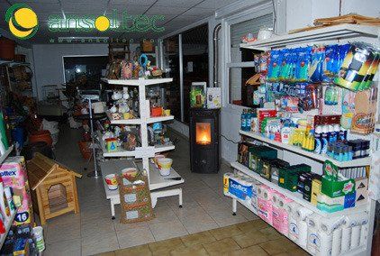 Estufa Vigo Diamante en local comercial