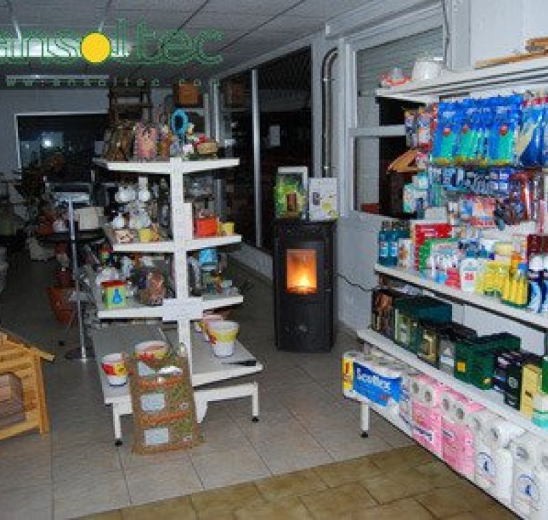 Estufa Vigo Diamante en local comercial