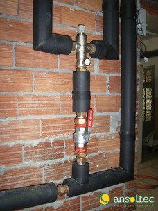 Válvula mezcladora termoestática