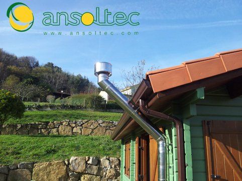 Detalle sombrerete antiviento