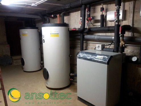 Vista general instalación geotermia