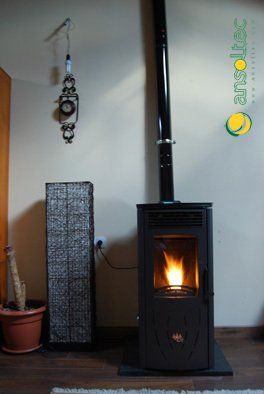 Estufa Vigo antracita