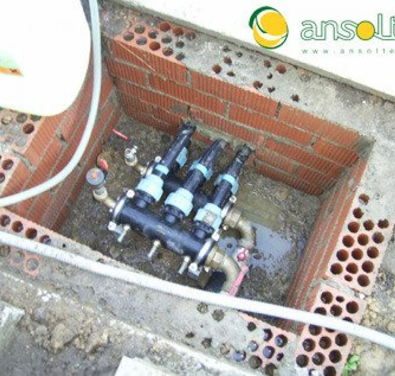 Arqueta y colector