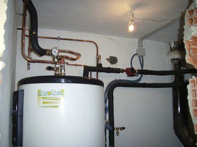 Unión del sistema solar al sistema convencional existente (II)