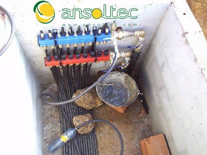 Colector de captación horizontal