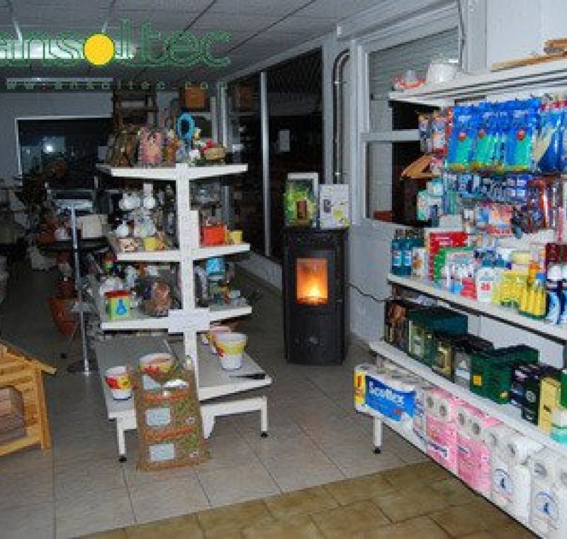 Estufa Vigo Diamante en local comercial