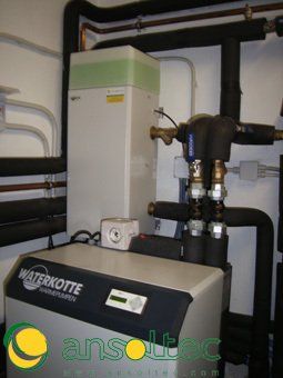 Bomba de calor y módulo de captación