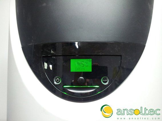 Panel de control aerotermo