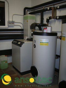 Bomba de calor y acumulador de inercia