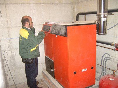 Puesta en marcha de caldera