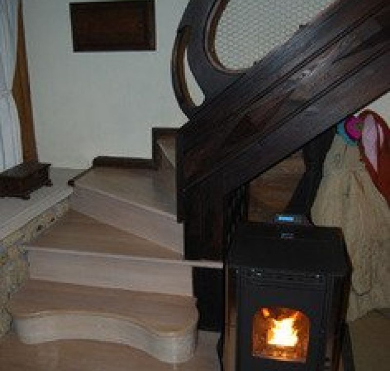 Estufa al aire Venus con laterales en inoxidable