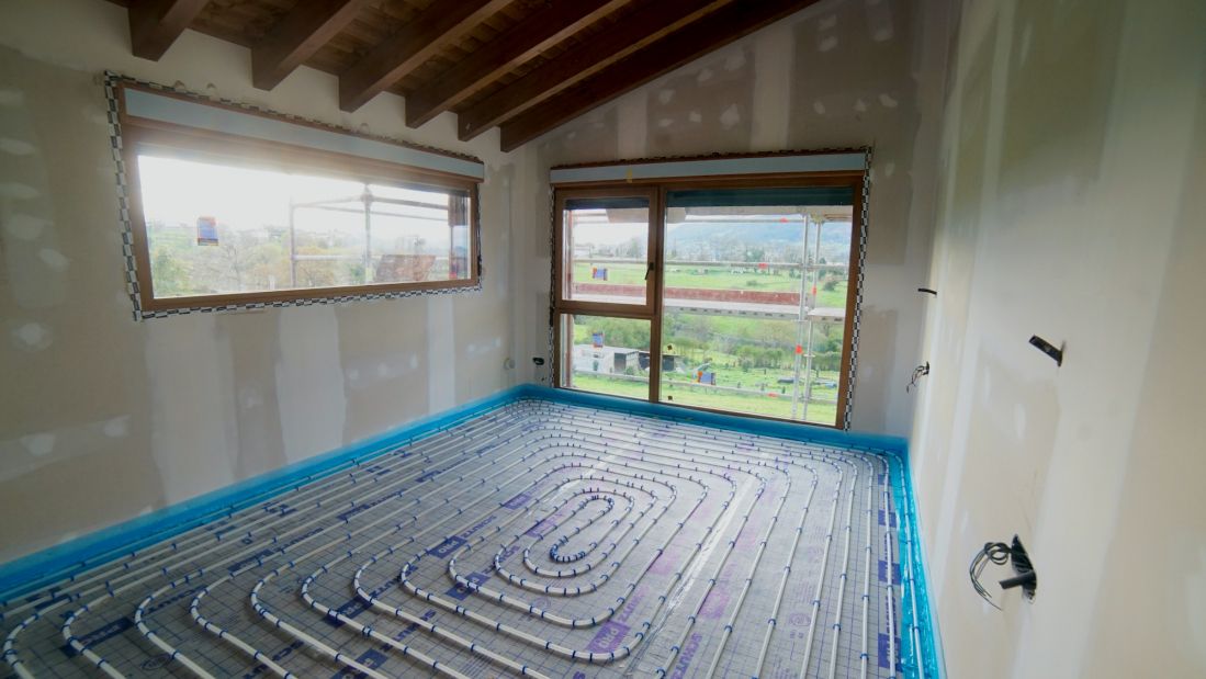 Instalación suelo radiante