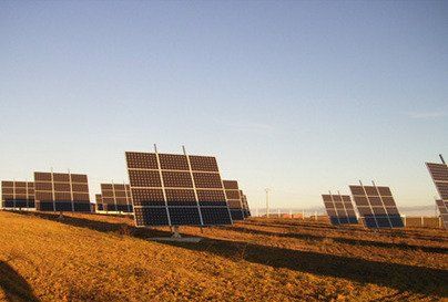 Vista de la instalación a última hora de la tarde