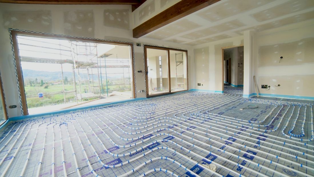 Instalación suelo radiante