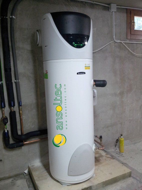 Aerotermo de 250 litros