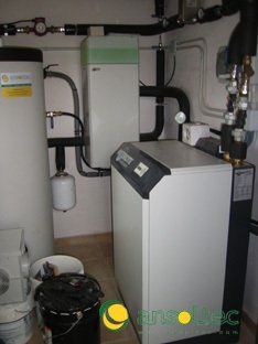 Detalle de Sala de Equipos terminada