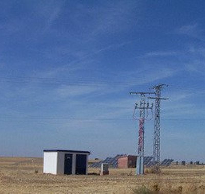 Vista general fotovoltaica