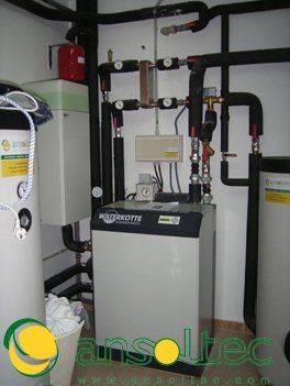 Bomba de calor y acumulador de ACS