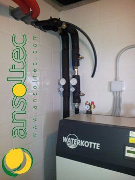 Salida de tuberías hacia captación