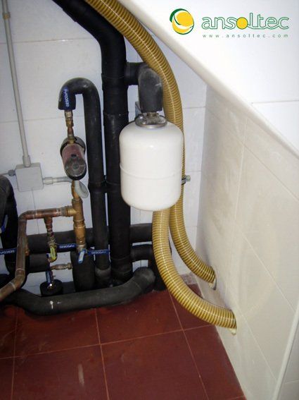 Tuberías de succión de pellet desde el silo