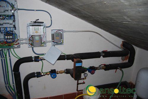 Control de la Instalación solar.