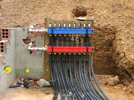 Colector de captación horizontal