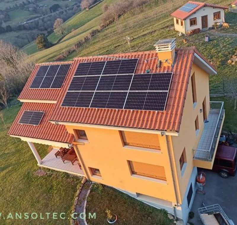 Casa paneles
