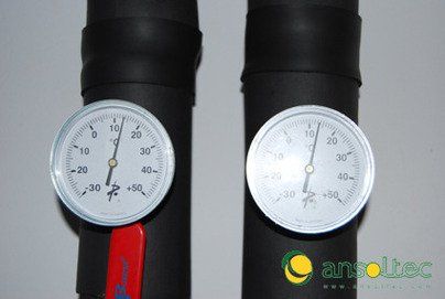 Detalle de temperaturas de captación