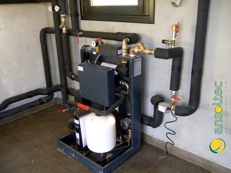 Bomba de calor Waterkotter abierta