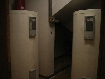 Depósitos de ACS en Sala de Equipos