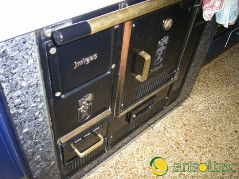 Sustitución de estufa de carbón por estufa de pellet