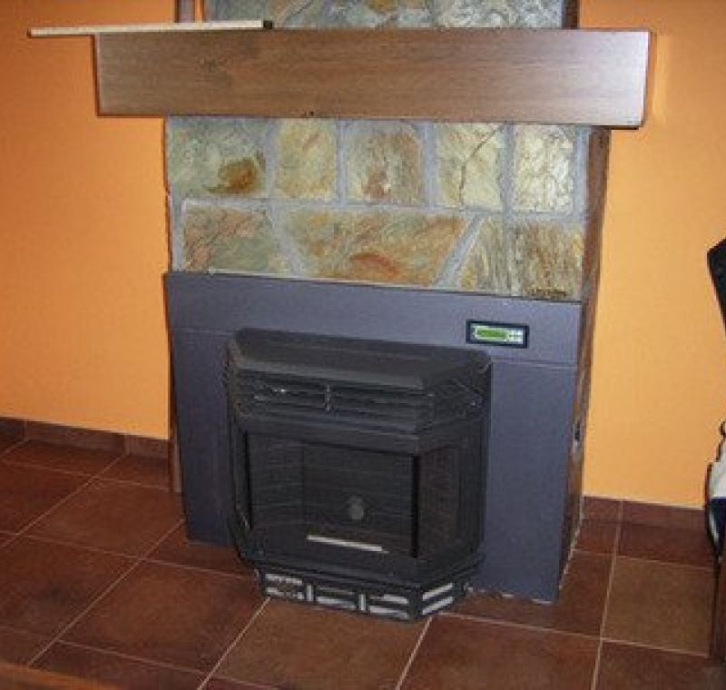 Estufa instalada