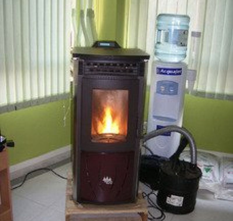 Estufa de pellets Ecoforest