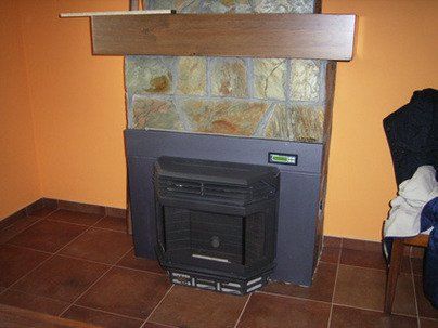 Estufa instalada