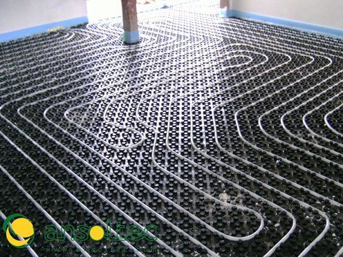 Circuito de suelo radiante