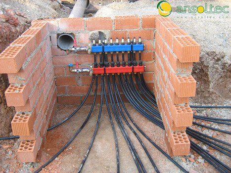 Colector de captación horizontal